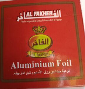 Shisha-Alufolie 100 Stück