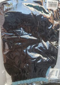 Marokkanischer Peeling-Handschuh – Schwarz