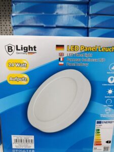 Runde LED-Leuchte 24W