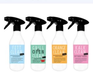 Starter Set 4×0,5 L – Gebrauchsfertiges Reiniger‑Paket
