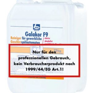 منظف صحون احترافي Dr. Becher Galakor F9 (12 كغ / 10 لتر)