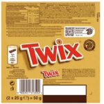 Twix Schokoriegel – 32 × 50 g (1,6 kg)