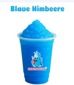 MonsterSlush Blaue Himbeere Slush Eis Sirup – 5 L Kanister